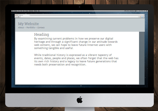 当然这也是你作为网页设计师的责任,在工作开始时便致力于提供更好的阅读体验